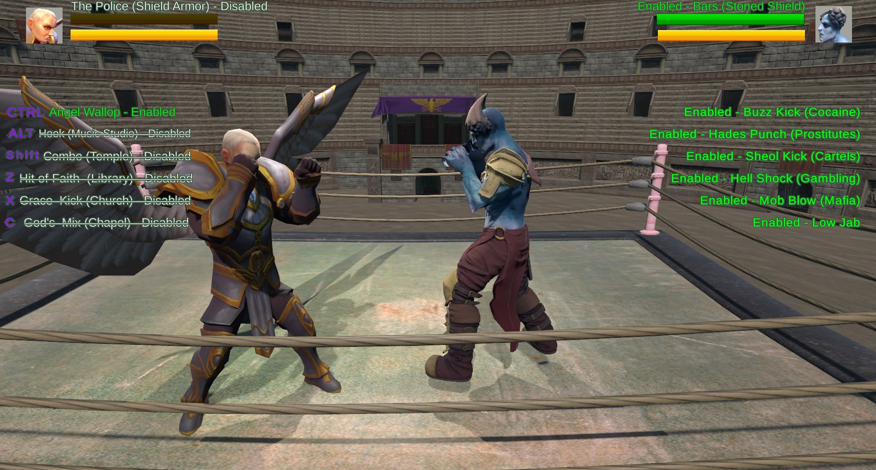 The Battle of Angels